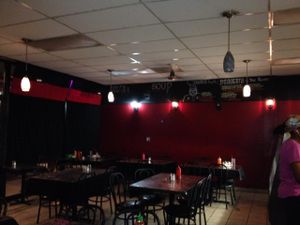 inside  at Doomie's Home Cookin' in Hollywood