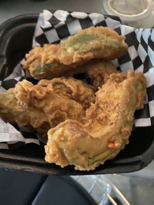 Fried avocado at Doomie's Home Cookin' in Hollywood