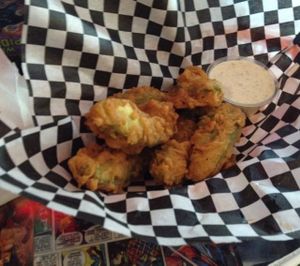 fried avocado  at Doomie's Home Cookin' in Hollywood