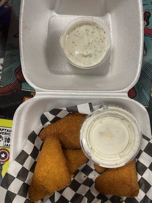 Jalepeno bites  at Doomie's Home Cookin' in Hollywood