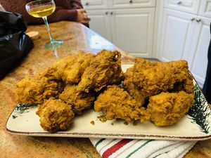 Fried chicken   at Doomie's Home Cookin' in Hollywood