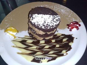 chocolate mousse cake at Doomie's Home Cookin' in Hollywood