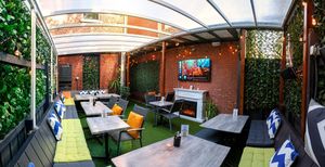 Courtyard at The Tipsy Cow - Malt & Vine in Port Melbourne