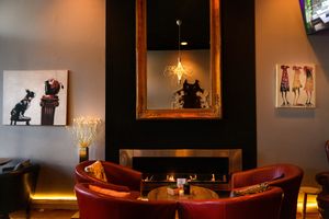 Fireplace at The Tipsy Cow - Malt & Vine in Port Melbourne