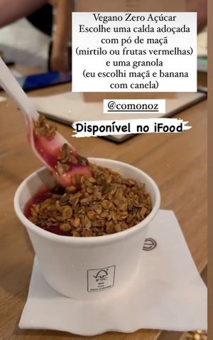 Esse iogurte é surreal!  at Noz - maybe closed in Rio De Janeiro