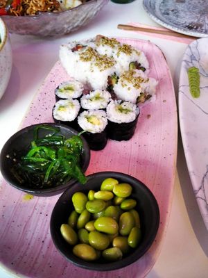 Sushi combo (vegetal) at Miss Sushi in Jerez