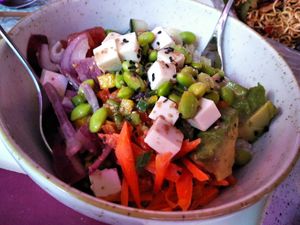 Poke bol at Miss Sushi in Jerez