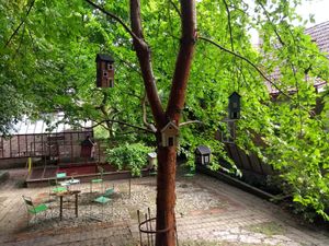 These little birds have some very classy houses ;) at Ulriksdals Trädgård Arts & Crafts in Kivik