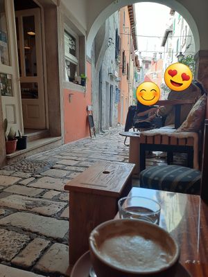  at Augusto Specialty Coffee Shop in Rovinj
