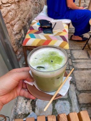   at Augusto Specialty Coffee Shop in Rovinj