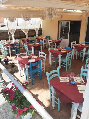 Veranda at MagnEtico Bistrò in Porto Azzurro