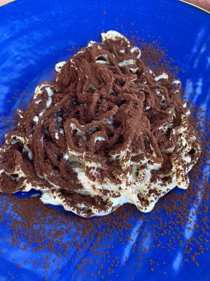 Spaghetti gorgonzola e cacao amaro   at MagnEtico Bistrò in Porto Azzurro