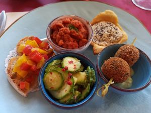 Antipasti misti at MagnEtico Bistrò in Porto Azzurro