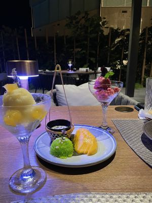 Pineapple  at Golden Monkey Thai in Limassol