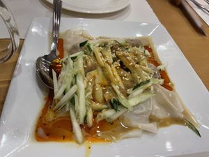 Sichuan Style Spicy Wontons  at SuTao Cafe in Malvern