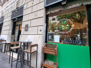 Front at re BiO in Rome
