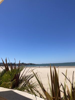 Beach view  at Odil in Royan