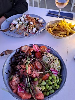 Great food in a great location at Odil in Royan