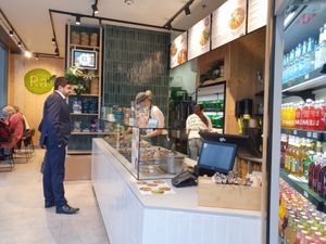 Interior at råbowls in Hamburg