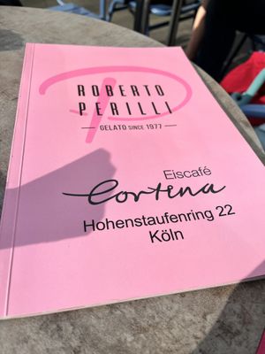   at Eiscafe Cortina in Cologne