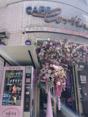   at Eiscafe Cortina in Cologne