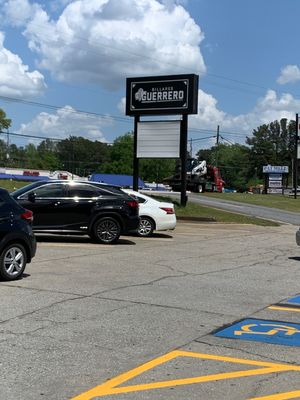 I had a hard time finding it .   at Birria El Gordo in Marietta