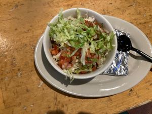 Vegan bowl at Felipe's in New Orleans