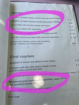   at Restaurant de l'hotel Florence in Bellagio