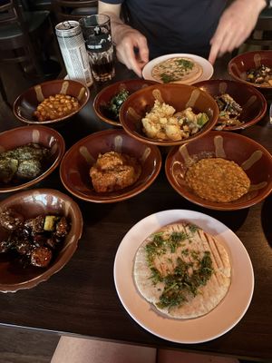 Mezze  at Habibi in Oslo