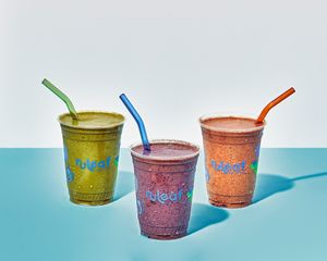 Made to order smoothies at NuLeaf in New York City