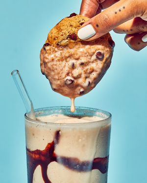 PB Cookies & Cream Shake at NuLeaf in New York City