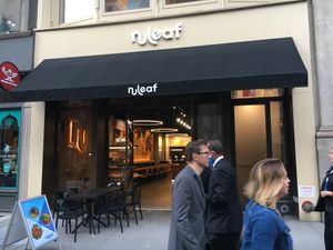 Front of NuLeaf at NuLeaf in New York City
