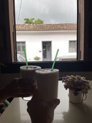 Vegan Horchata (made upon request)  at Posada Real in Liberia