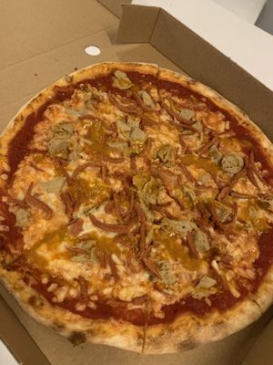 Bay-con chicken  at The Hungry Raccoon in Bournemouth