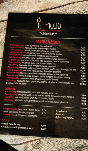  at Il Piccio in Bari