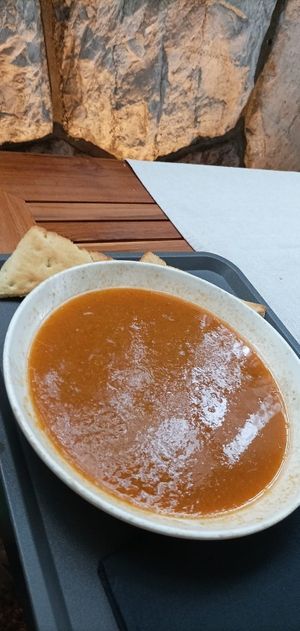 Big Vegan Seasonal Soup at KluBar in Kranj