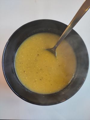 Lentil soup at Tabouleh in Ghent