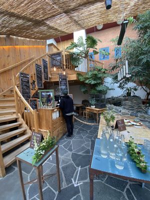 Inside  at Kretsloppshuset in Moersil