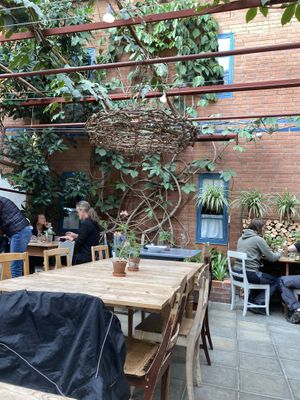 Inside  at Kretsloppshuset in Moersil