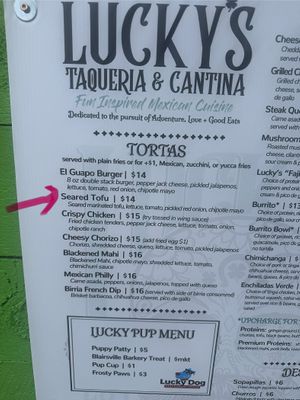   at Luckys Taqueria & Cantina in Blairsville