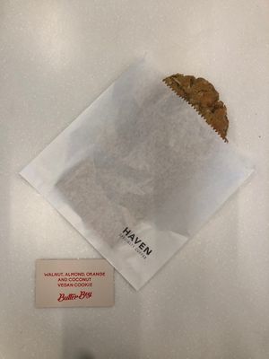 Cookie at Haven Specialty Coffee in Rosebery