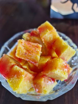 Mango kulfi at Sampoorna Vegetarian Surprise in Mount Waverley