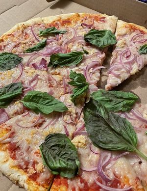 Vegan cheese at Amazing Pizza, Fall 2021 at Amazing Pizza and More in Salem