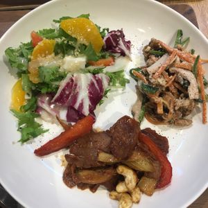 Deli plate 2 at Plant Based Tokyo in Tokyo