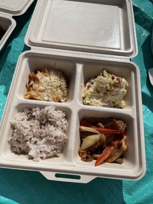 Takeout bento at Plant Based Tokyo in Tokyo