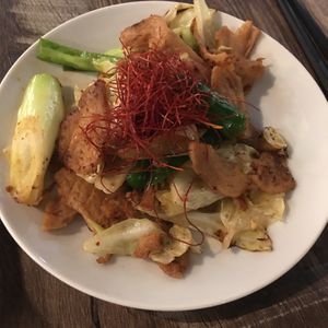 Soy meat slices  at Plant Based Tokyo in Tokyo