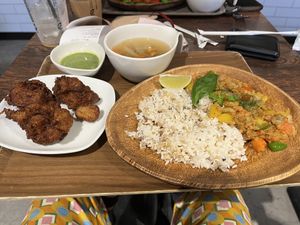 Ga Pao rice  at Plant Based Tokyo in Tokyo