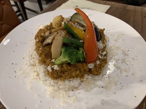 Keema curry   at Plant Based Tokyo in Tokyo