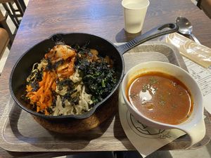 vegan bibimap (not spicy at all)   at Plant Based Tokyo in Tokyo