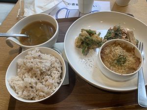 1,320yen for complete set! at Plant Based Tokyo in Tokyo